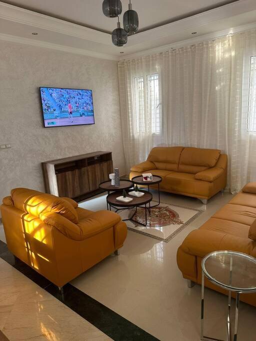 Villa Parfum D'Agadir - Piscine Privee - Spacieuse Et Concfortable - Parking - Vue Mer - Ambiance Familliale ภายนอก รูปภาพ