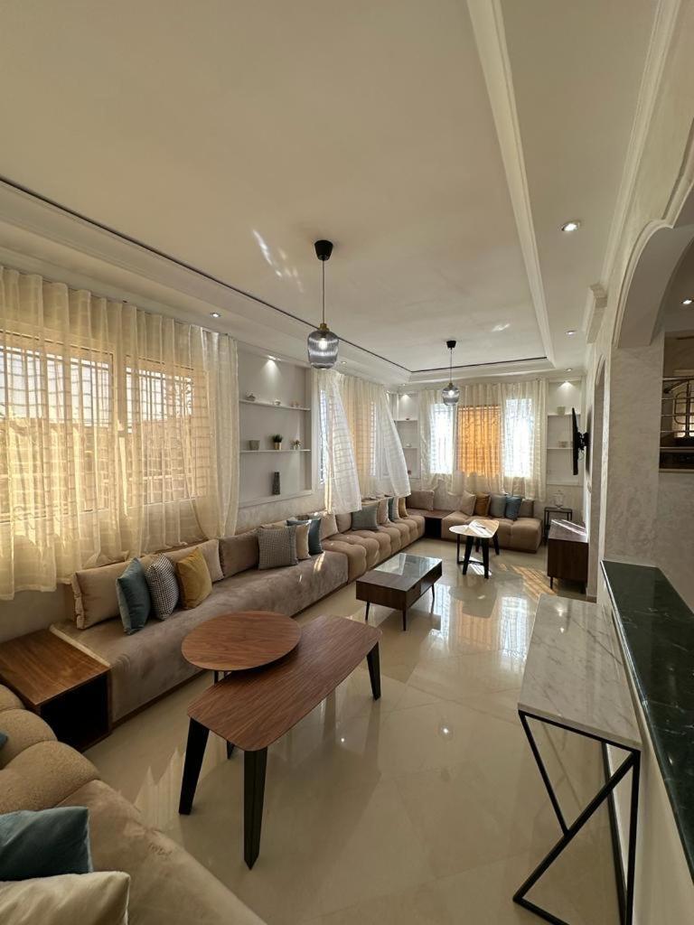 Villa Parfum D'Agadir - Piscine Privee - Spacieuse Et Concfortable - Parking - Vue Mer - Ambiance Familliale ภายนอก รูปภาพ